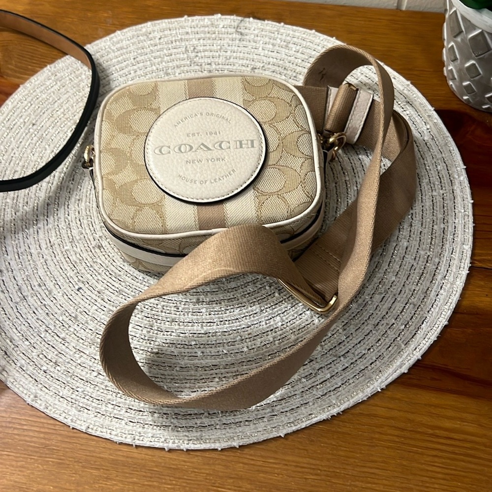 Coach Tan Crossbody Bag